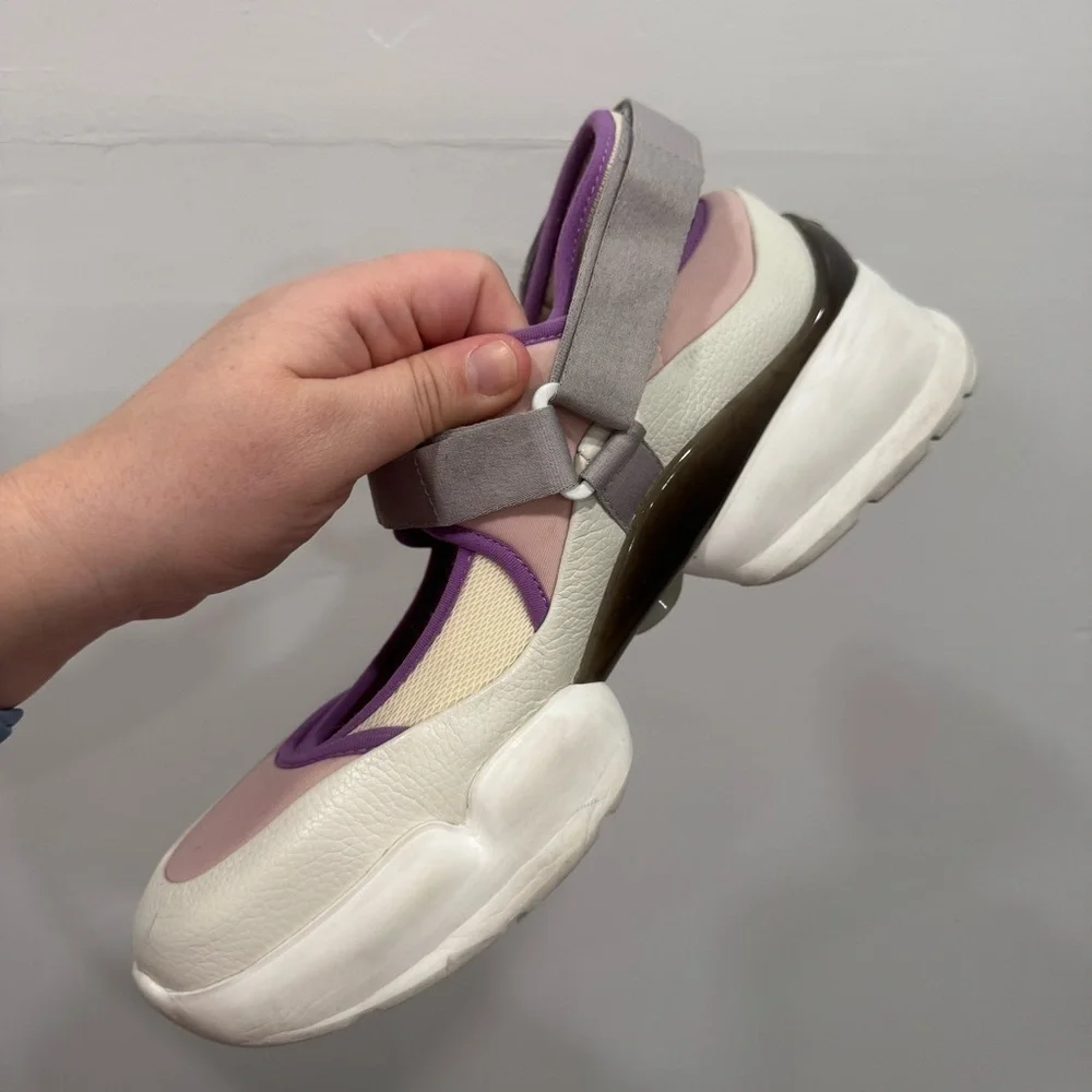 Kate Spade Cloud Cut Out Chunky Platform Sneakers Purple